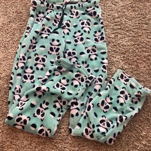 fluffy pj pants